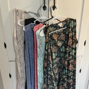 6 lularoe Joy Vests